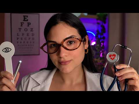 ASMR EXAME MÉDICO 1 hora de Check-up Geral para Dormir e Relaxar 🩺✨️
