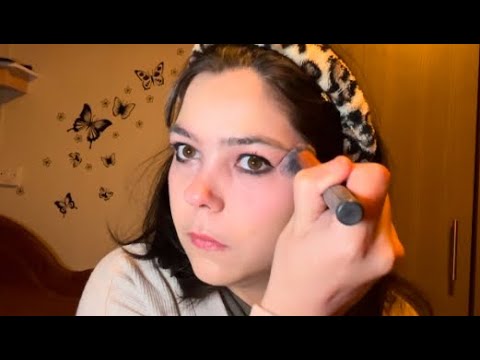 ASMR MY CHRISTMAS DAY MAKEUP ROUTINE