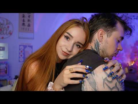 ASMR sur mon copain, papouilles d'amour 🥰