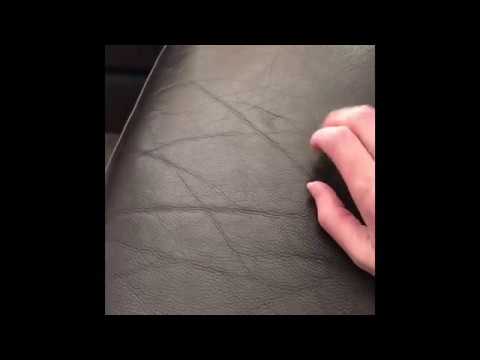 ASMR ~ Leather Couch Tapping Scratching Lo-Fi