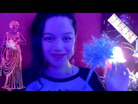 ASMR • Looksmaxxing | Face Massage, Face Measuring, Lymphatic Drainage (Female Version)