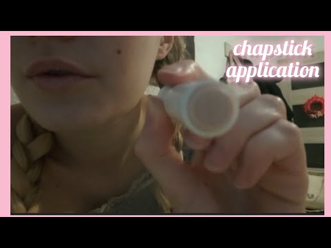 lofi asmr | chapstick application on me & u 💕💋 [mouth sounds, kisses]