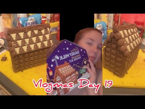 Vlogmas Day 19 - Building The Cadbury’s Chocolate House 