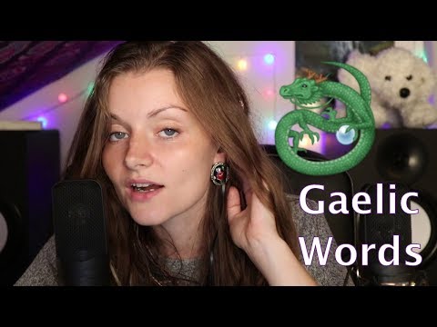 ASMR Scottish, Irish, Welsh Gaelic 🐉 Animal Oracle