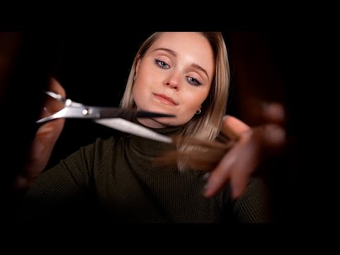 ASMR | Giving you a basic but TINGLY haircut