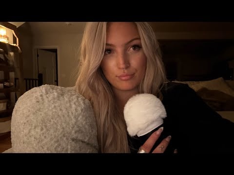 ASMR cozy lowlight nighttime sounds whisper ramble 🌅☔️💤