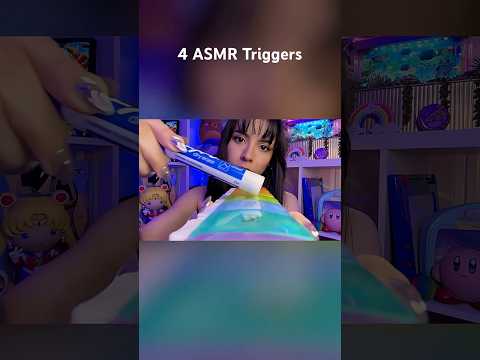 Which of these 4 ASMR triggers felt the most tingly to you?