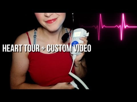 Doppler Heart Valve Tour + Custom Video For Aaron T [ASMR]