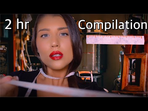 ASMR | Measuring You, Various Accents (2 Hour Compilation) Personal Attention