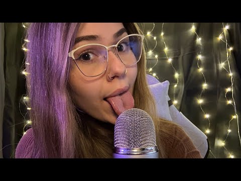 ASMR The BEST Tongue Fluttering❤️ (Up Close Mouth Sounds)