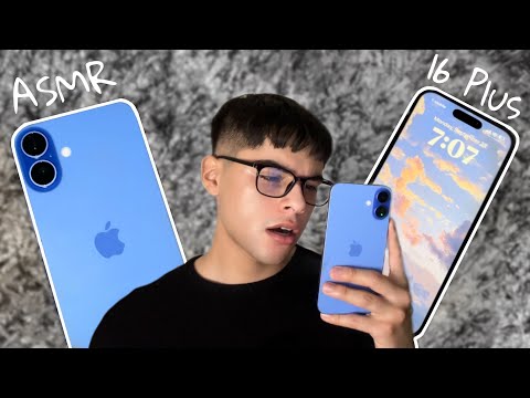 ASMR what's on my iPhone 16 Plus