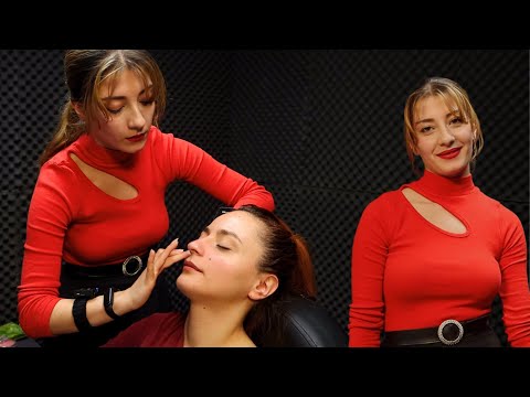 AN ASMR DIARY - Skin Care & Facial Massage - Aycan x Melek