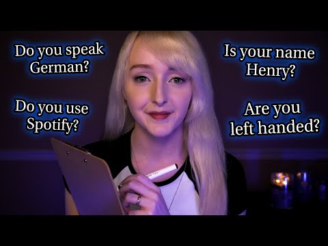 ASMR If You Say YES...You Can Go To Sleep | 200 Personal Questions