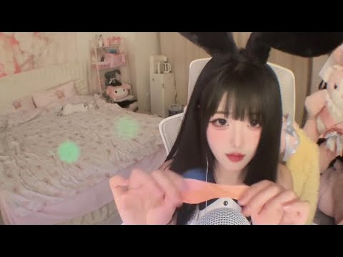 Cute Girl's Microphone Stroking | Relaxing ASMR for Deep Sleep