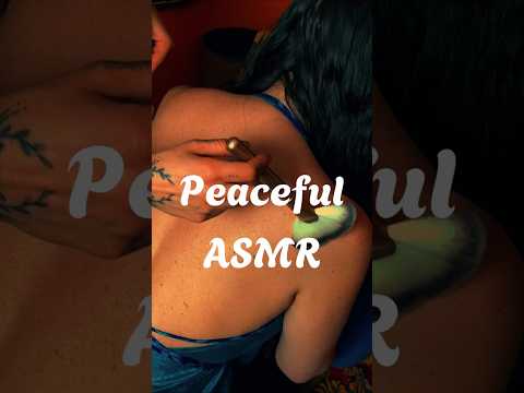 Tingly real person ASMR light touch #asmrmassage #asmr #asmrtracing #realpersonasmr #relaxation