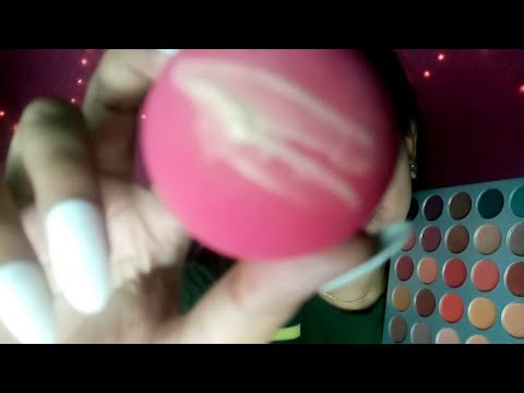 ASMR Toxic friend does your makeup fast & aggressive for a Date
