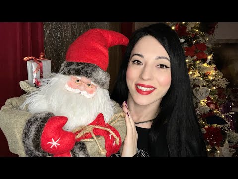 ASMR 🎄TRIGGERS NATALIZI PER AUGURARVI BUON NATALE 🎄