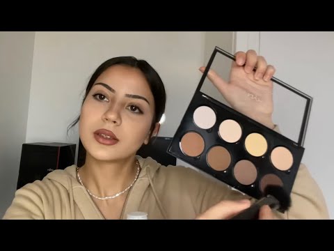 asmr- doing your makeup in 1 minute (very fasttttt)