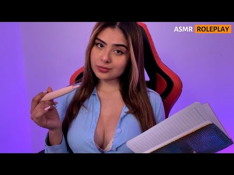 ASMR en español -SEXOLOGA ANTIPATICA-ASMR ROLEPLAY