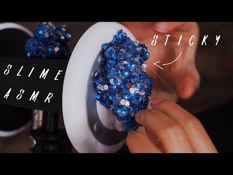 ASMR 달팽이관을 자극하는 슬라임 [Satisfying slime]꿀꿀선아,suna asmr,