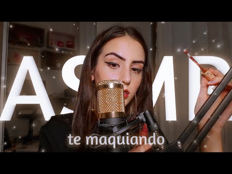 ASMR TE MAQUIANDO 💄