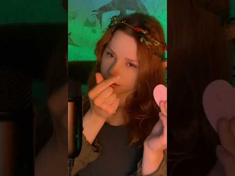 Elf Girl’s Forbidden Beauty Ritual… On YOU 😳✨ #asmr #shorts  pt.2