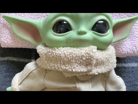 ASMR| Skincare and Face Massage on Baby Yoda👶🏼💚