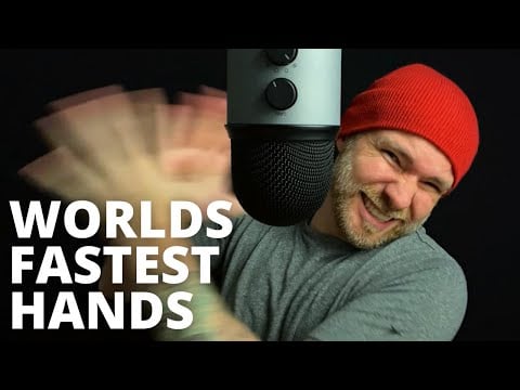 ASMR Hand Sounds so Fast and Aggressive You May Explode.