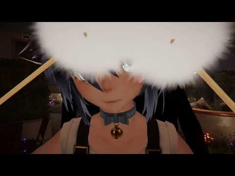 [ASMR-VRC] Brushing your face (Brushing Sounds, Slight Visual Triggers) - No talking