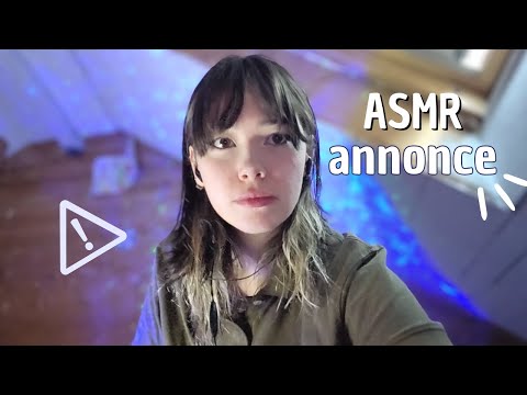 ASMR ೀ⋆｡ (triste) ANNONCE