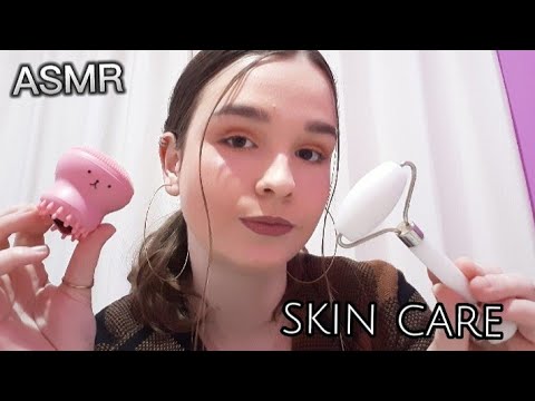 ASMR - FAZENDO A SUA SKIN CARE PARA VOCÊ DORMIR