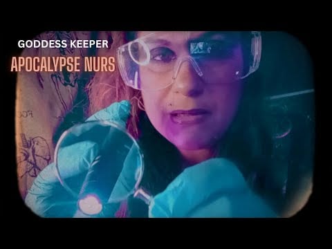 ASMR  APOCALYPSE  NURSE SAVES YOU PERSONAL ATTENTION , HIGH TINGGLES  sleep aid short film roleplay 