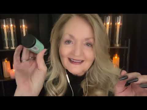 ASMR Doing Your Makeup by Candlelight 🌙 Soft Mom Energy (Power Outage)