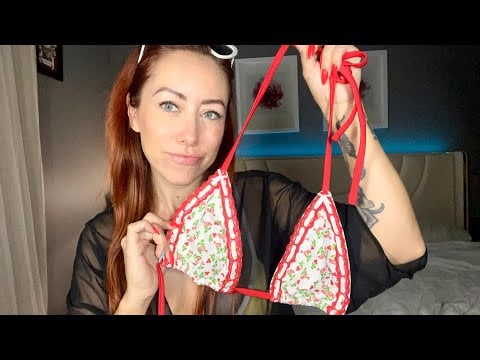 ASMR Swimsuit Boutique Part 1👙#asmr #asmrroleplay 