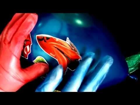 Balloons Sci-Fi with Latex/ Vinyl Gloves [[ASMR]]