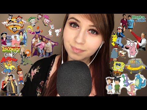 ASMR | Favorite Childhood Cartoons Theme Songs | Whispered