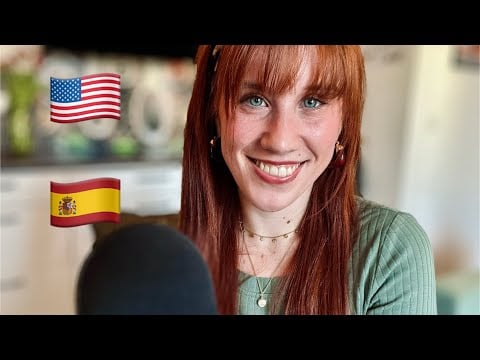 Positive Affirmations 💕 | Different Languages 🇺🇸 🇪🇸 | German ASMR 