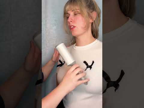 ASMR Measuring & Clothes Styling Roleplay 💚 #asmr #asmrsounds #asmrfabricnoises #asmrlintroller