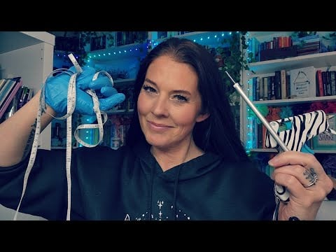 ASMR- Measuring You For A Future Project + Other Art Projects w/Gloves 🎨 🧤