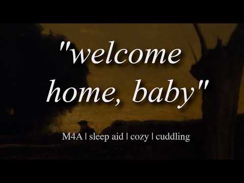 coming home to your boyfriend [sleep aid] [ASMR roleplay] [cozy] [loving] [cuddling]