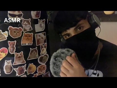 ASMR pegando stickers de GATITOS🐱😴