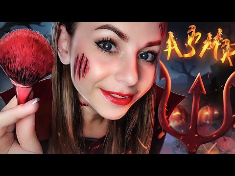 АСМР ВЕЧЕРИНКА НА ХЭЛЛОУИН 👻 РОЛЕВАЯ ИГРА : СДЕЛАЮ ИЗ ТЕБЯ ВАМПИРА 🧛‍♂️ ASMR HALLOWEEN PARTY