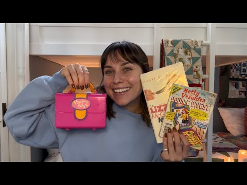 ASMR | Nostalgic ASMR Part 2 - Polly Pockets, Archie Comics, VHS’s & more!! 💖