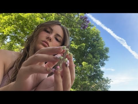 Camera & hand movements ASMR ~ some whispers + mouthsounds