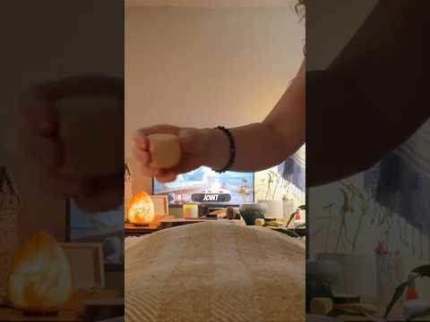 Wooden block acupressure #relax #sleepsolution #asmrreiki #oddlysatisfying