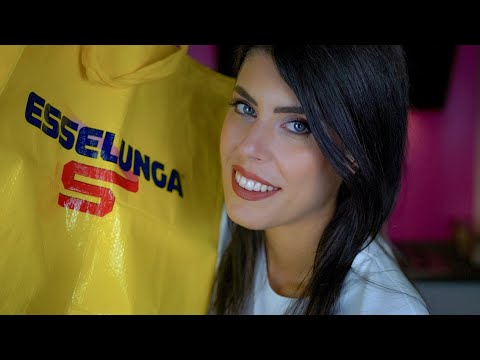 ASMR 🥝 SVUOTA la SPESA di MAGGIO • ESSELUNGA (Whispering)