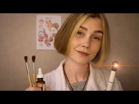 👂АСМР деликатная чистка ушек┃доктор лор┃ASMR ear cleaning