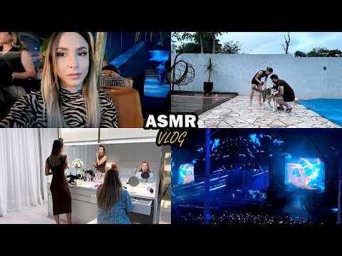 ASMR VLOG - FIM DE SEMANA COM FESTA DE PEÃO, ARRUME-SE COMIGO, SHOW DO ALOK, RANCHO, ETC..