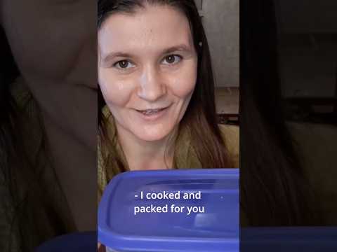 ASMR Your loving and supporting Russian girlfriend helps you to get ready to work #shorts