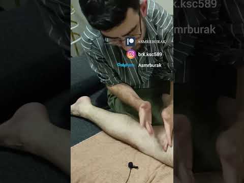 HAMSTRING MUSCLE RELAXATION TREATMENT #satisfying #relaxing #asmr #shorts